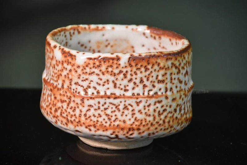 Japanese Chawan Shino Tea Bowl - Image 2