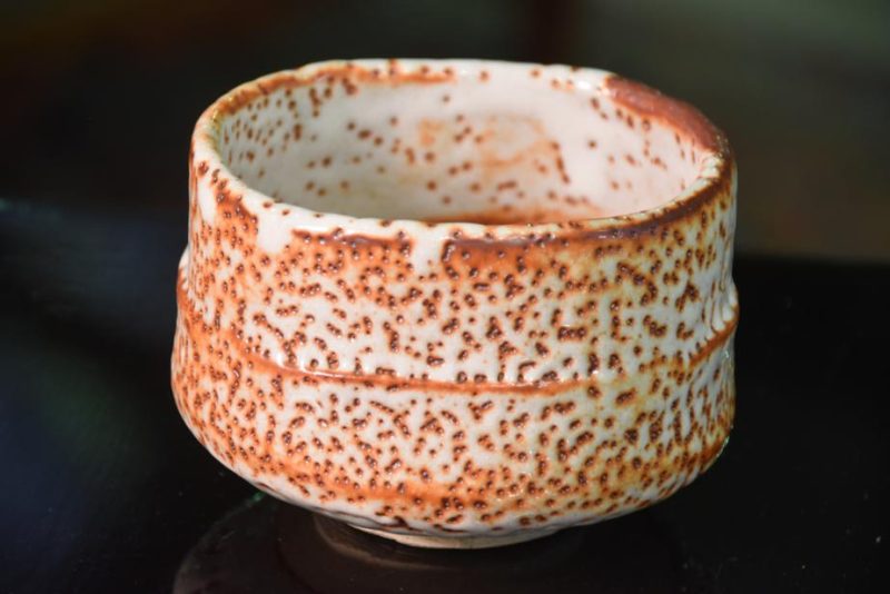 Japanese Chawan Shino Tea Bowl - Image 10
