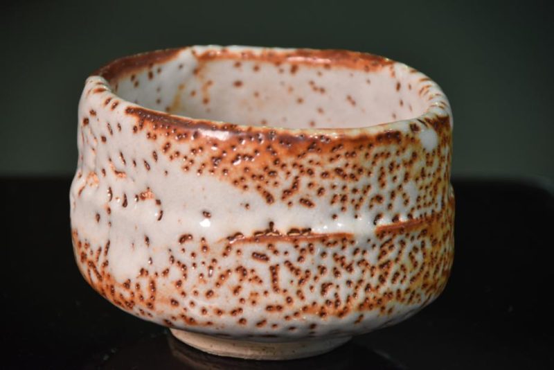 Japanese Chawan Shino Tea Bowl - Image 9