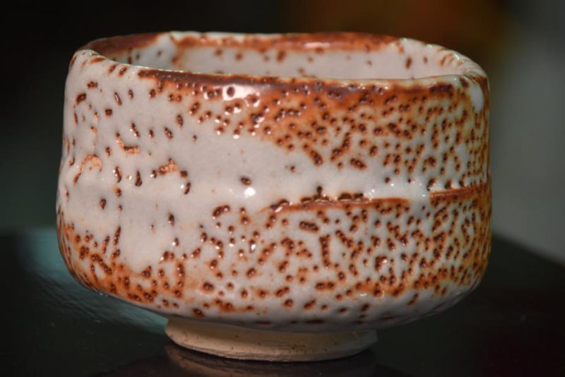 Japanese Chawan Shino Tea Bowl - Image 8