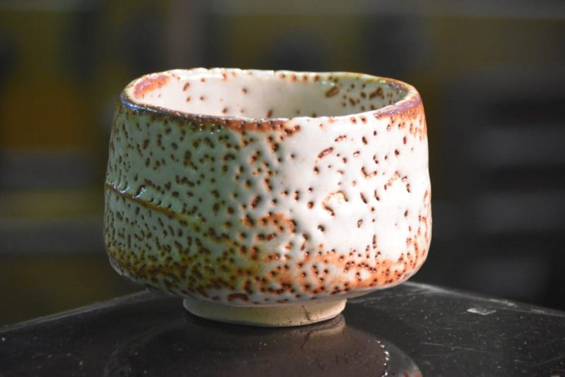 Japanese Chawan Shino Tea Bowl - Image 4