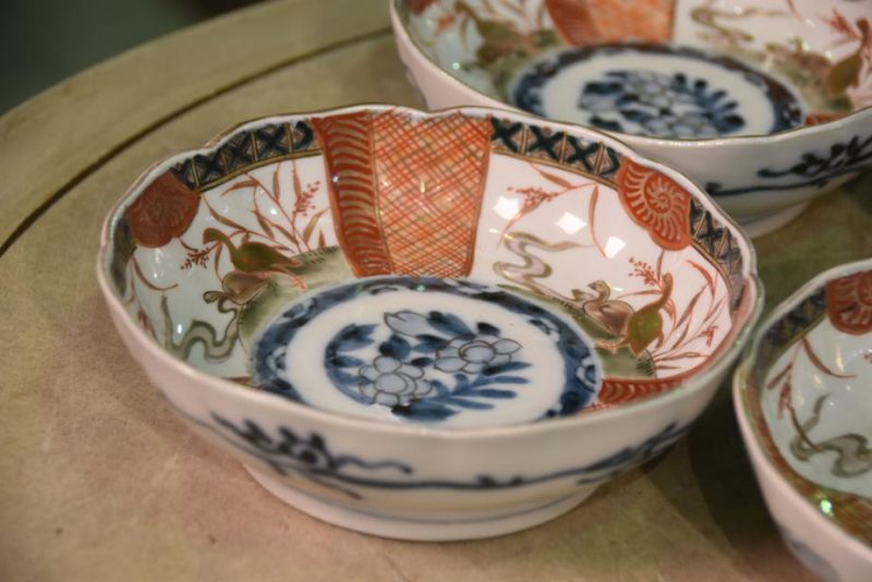Set of 6 Antique Imari Bowls - Image 6