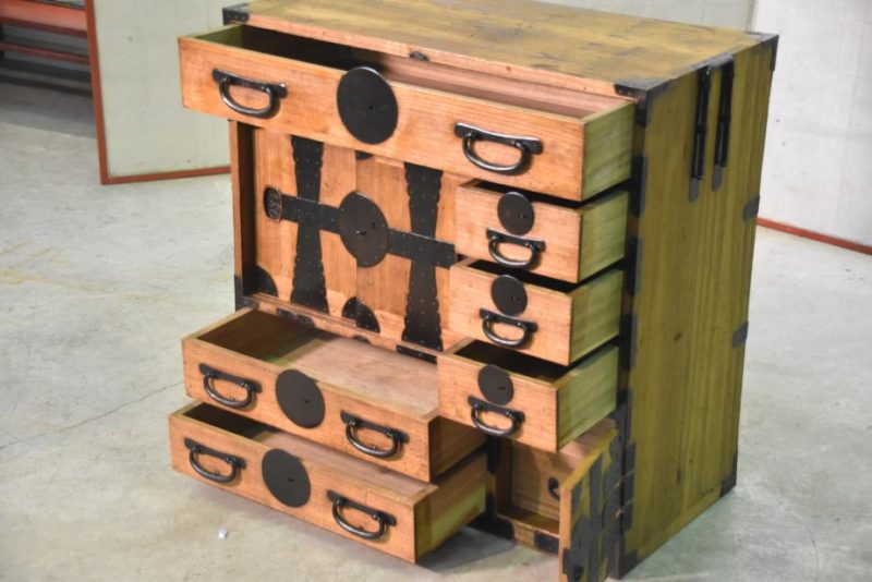 Antique Tokyo Region Merchant Chest - Image 5