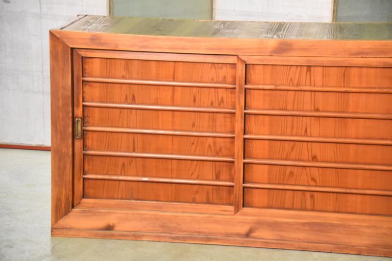 Japanese Hikone Region Mizuya Sideboard with Storage - Image 11
