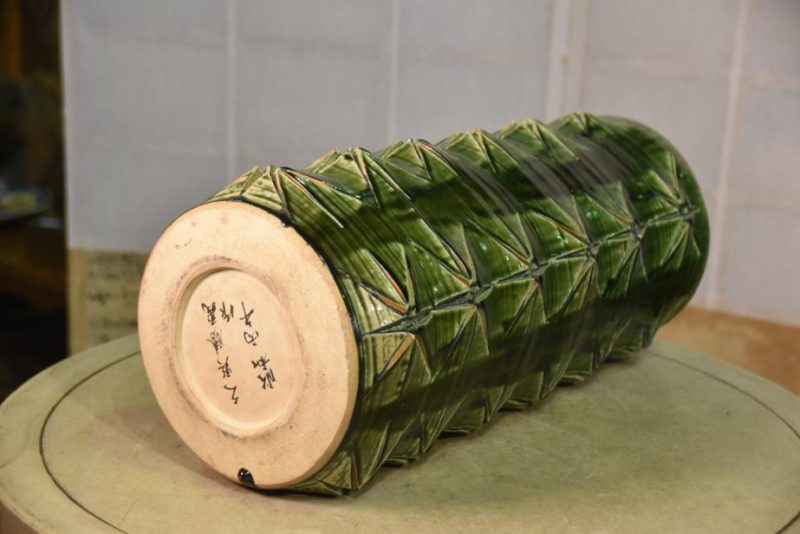 Japanese Oribe Studio Vase - Image 3