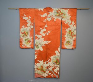 Japanese Vintage Furisode Kimono