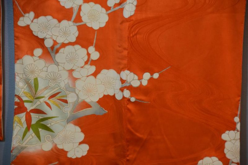 Japanese Vintage Furisode Kimono - Image 3