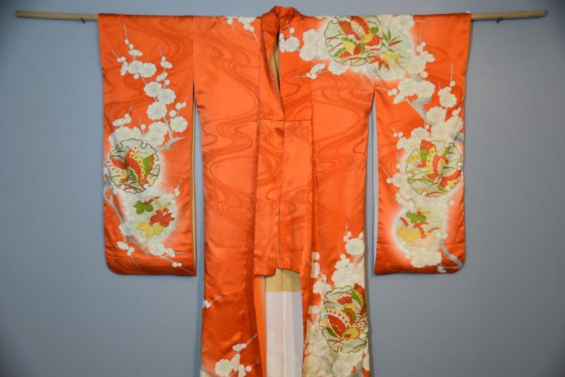 Japanese Vintage Furisode Kimono - Image 12