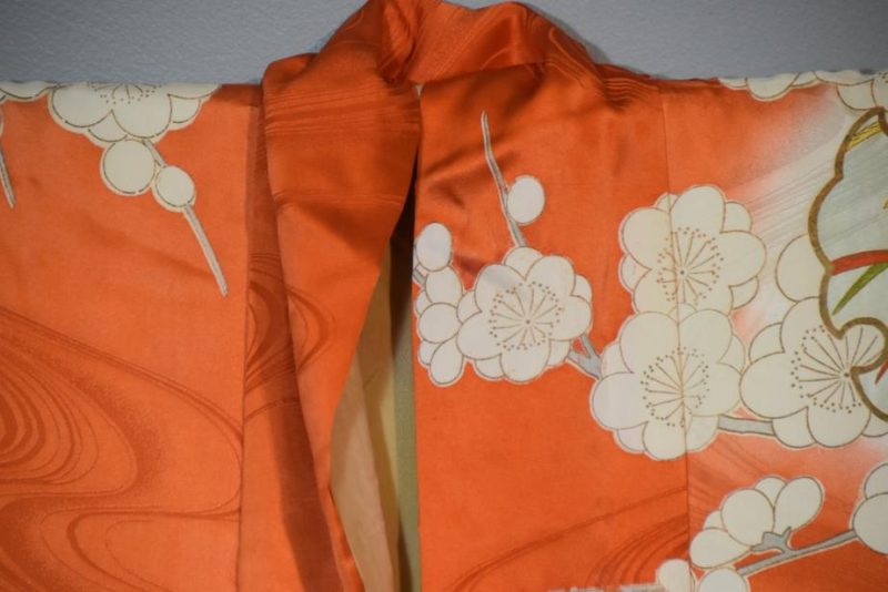 Japanese Vintage Furisode Kimono - Image 9