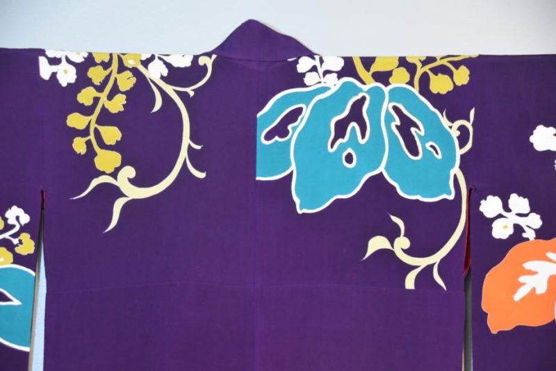 Vintage Furisode Kimono - Image 12