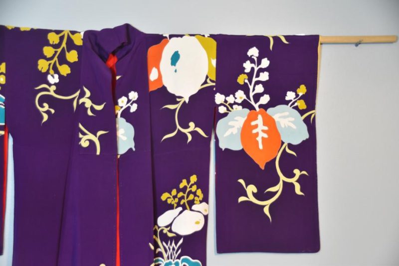 Vintage Furisode Kimono - Image 2