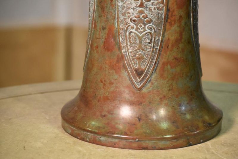 Japanese Bronze Murashido Vase - Image 10