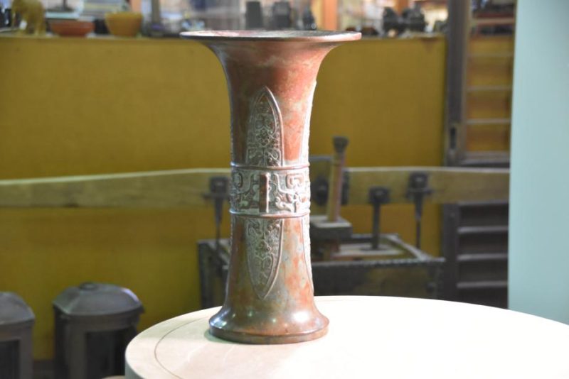 Japanese Bronze Murashido Vase - Image 13