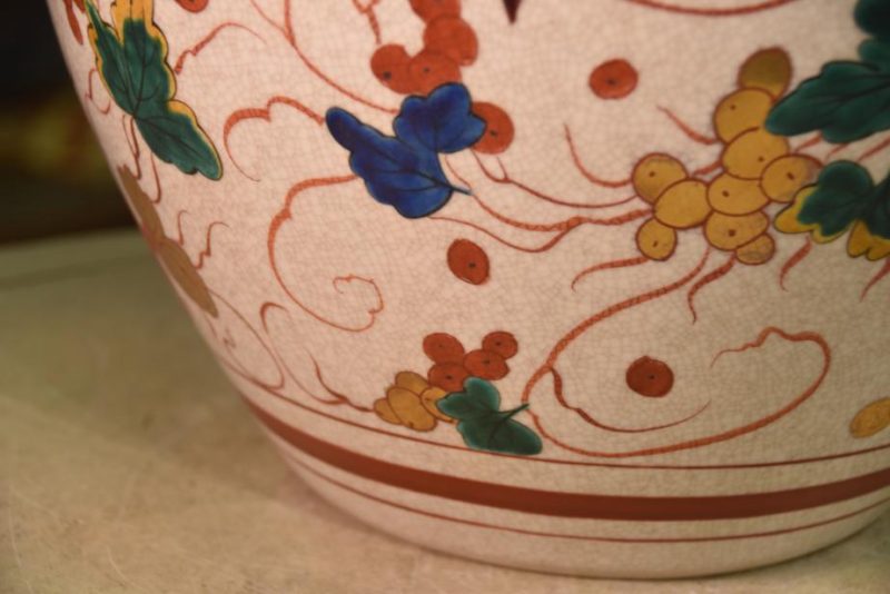 Kyoyaki Pottery Vase - Image 9