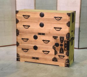 Japanese Antique Clothing Chest