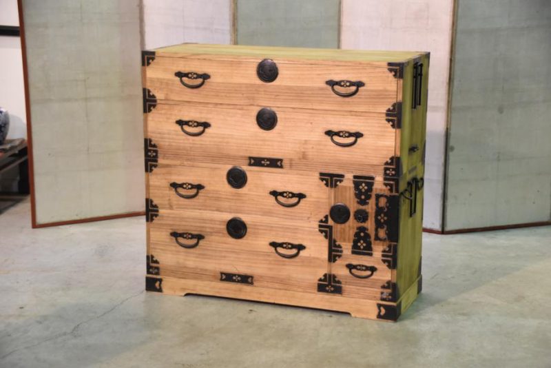 Japanese Antique Clothing Chest