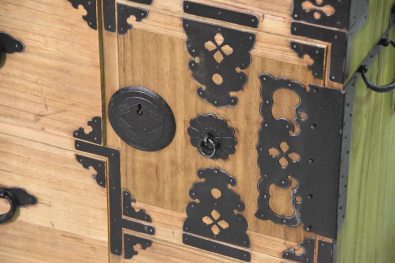 Japanese Antique Clothing Chest - Image 7