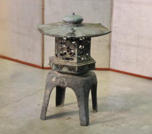Japanese Bronze Garden Lantern