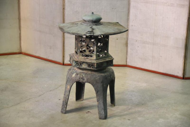 Japanese Bronze Garden Lantern