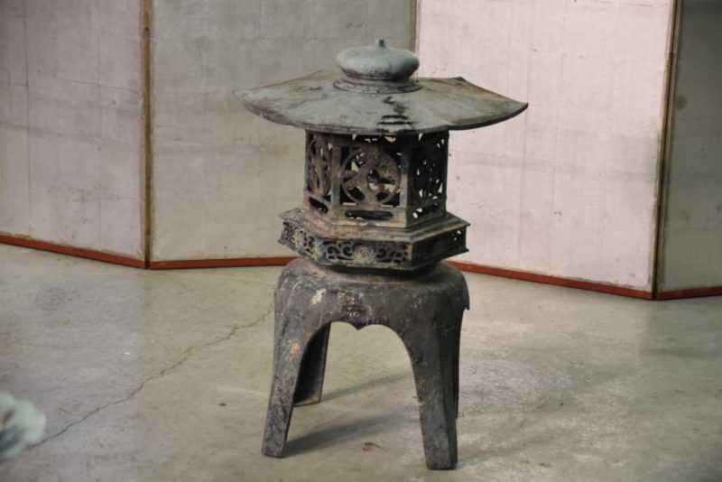 Japanese Bronze Garden Lantern - Image 2