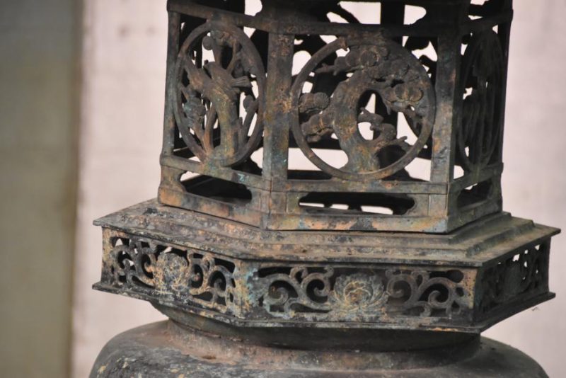 Japanese Bronze Garden Lantern - Image 7