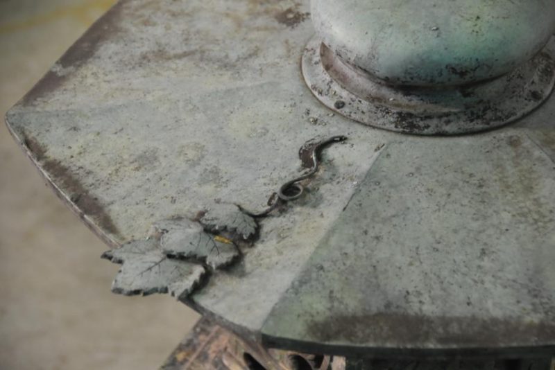 Japanese Bronze Garden Lantern - Image 6