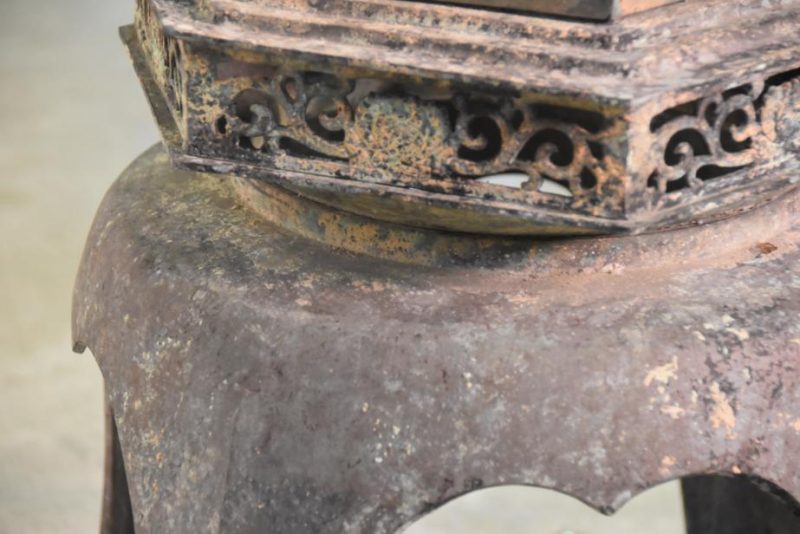 Japanese Bronze Garden Lantern - Image 4
