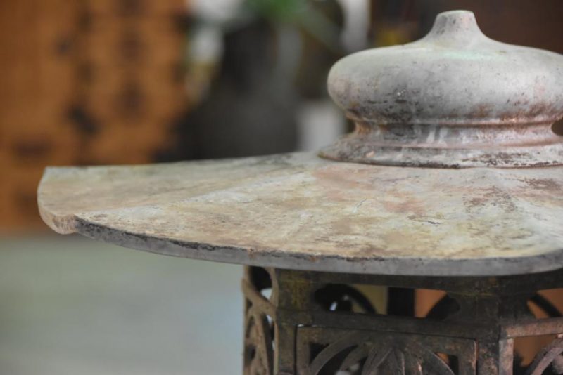 Japanese Bronze Garden Lantern - Image 3