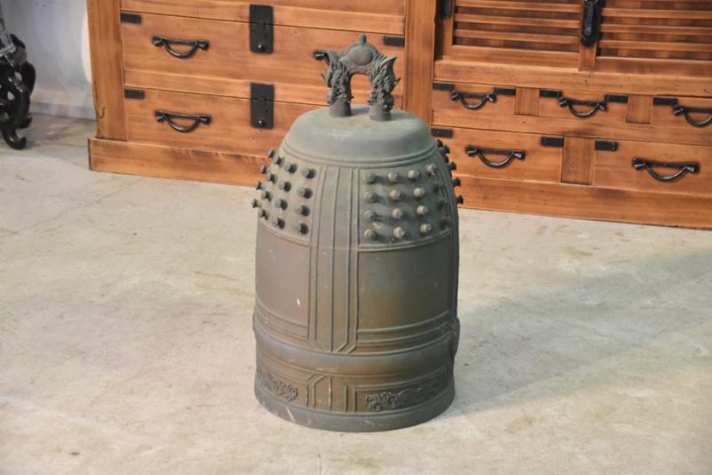 Japanese Bronze Temple Bell