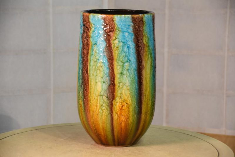 Japanese Pottery Vase by Shinkai Kanzan