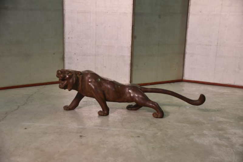 Very Large Japanese Bronze Tiger