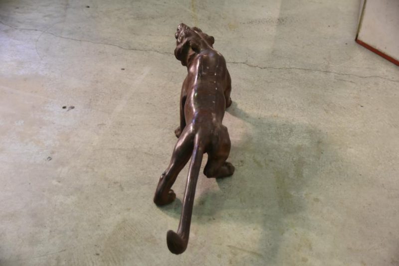 Very Large Japanese Bronze Tiger - Image 9