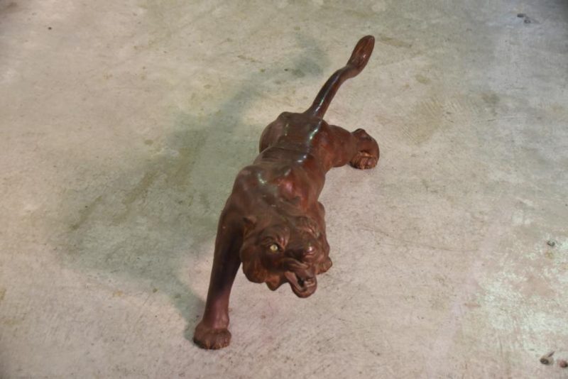 Very Large Japanese Bronze Tiger - Image 6