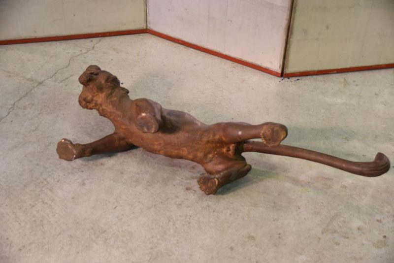 Very Large Japanese Bronze Tiger - Image 5