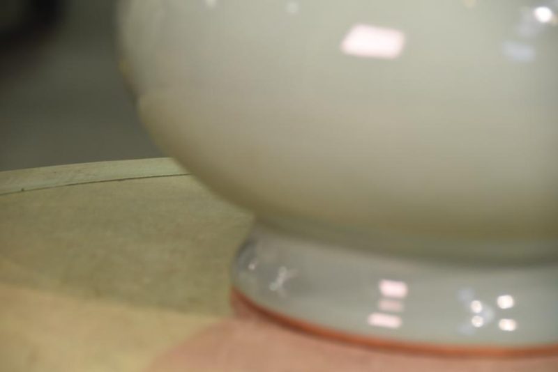 Japanese Celadon  Seiji Vase - Image 6
