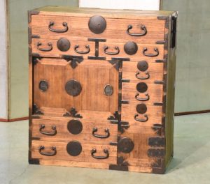 Tokyo Region Meiji Period Merchant Chest with Secret Drawer