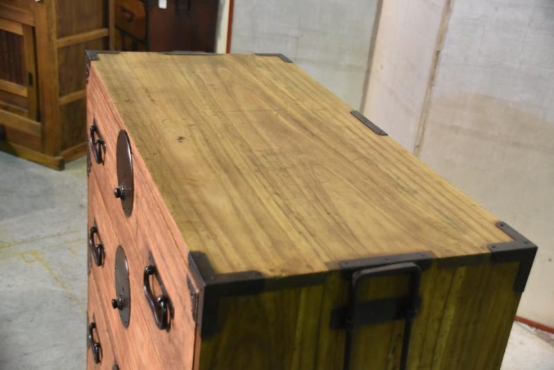 Antique Clothing Chest on Chest - Image 8
