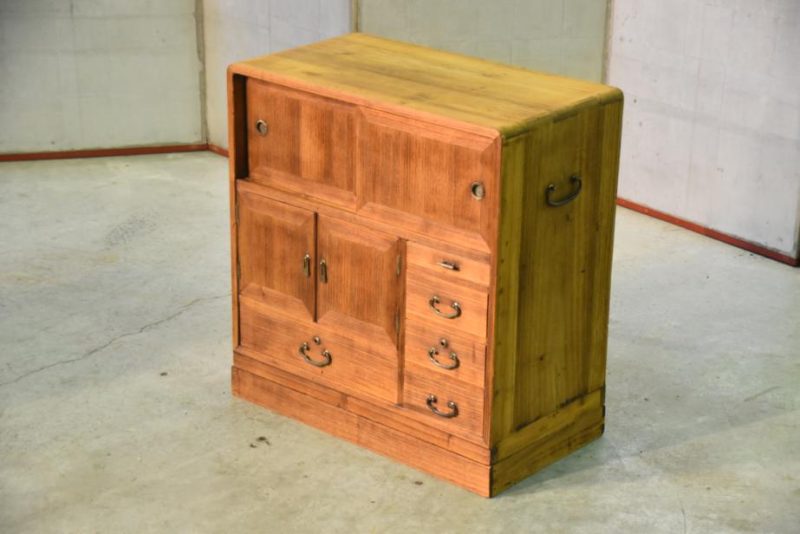 Traditional Japanese Ko Dansu Small Chest for Documents or Accessories - Image 9