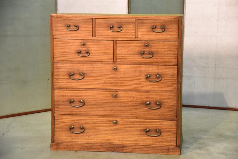 Vintage Japanese Hiki Dashi Drawer Chest - Image 11