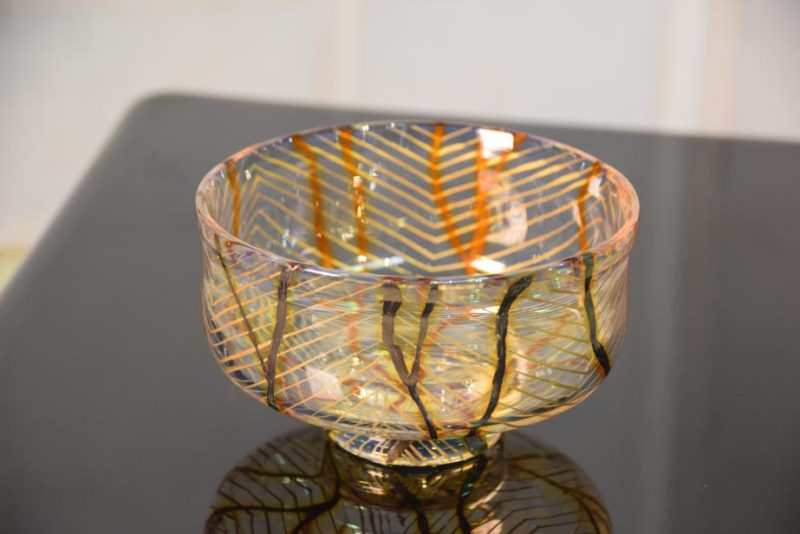 Japanese Glass Artist Tea Bowl - Image 2