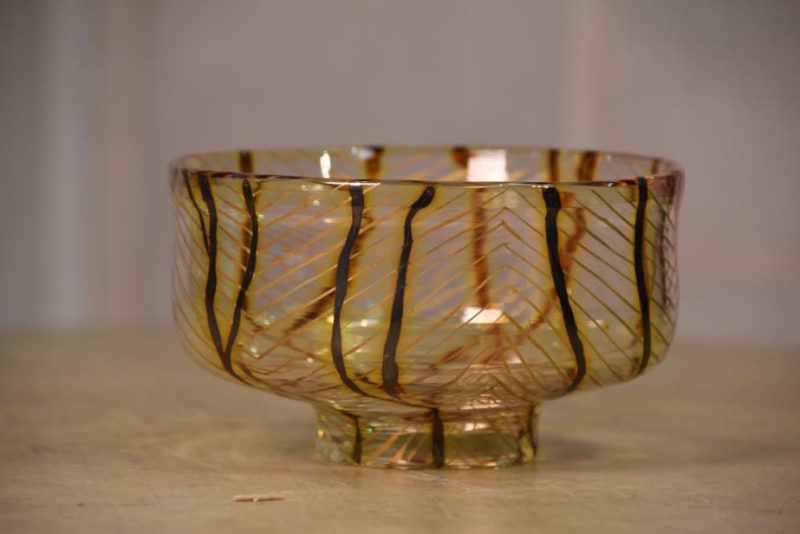 Japanese Glass Artist Tea Bowl - Image 3