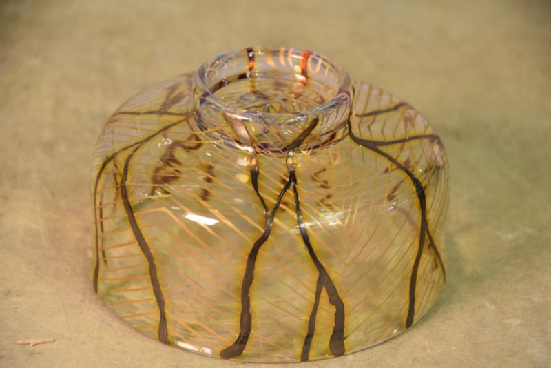 Japanese Glass Artist Tea Bowl - Image 8