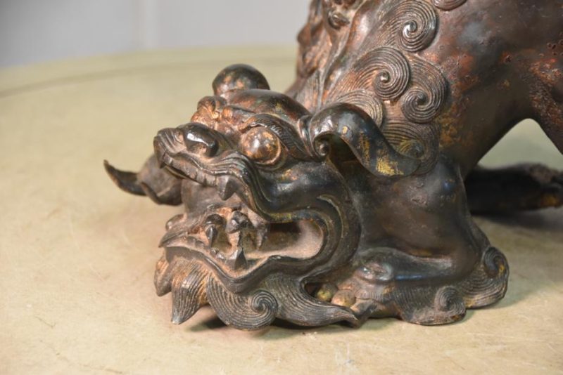 Bronze Shi Shi Koro Incense Burner - Image 10