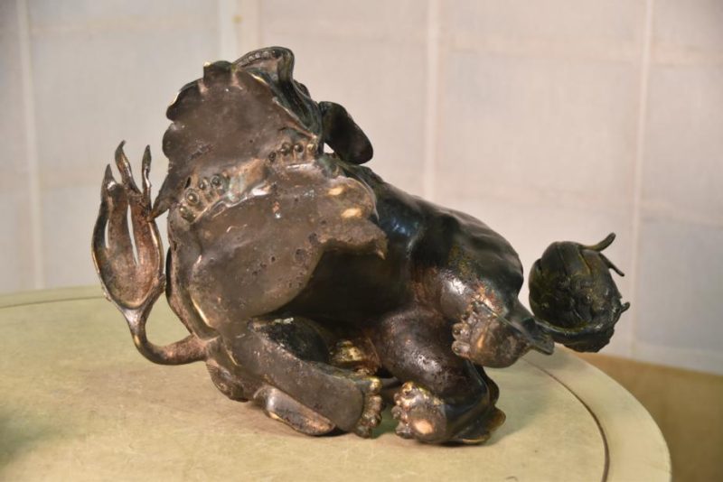 Bronze Shi Shi Koro Incense Burner - Image 4