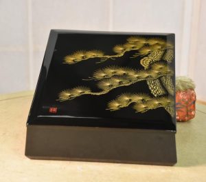 Japanese Lacquered Letter Box