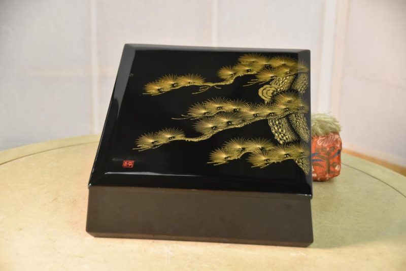 Japanese Lacquered Letter Box