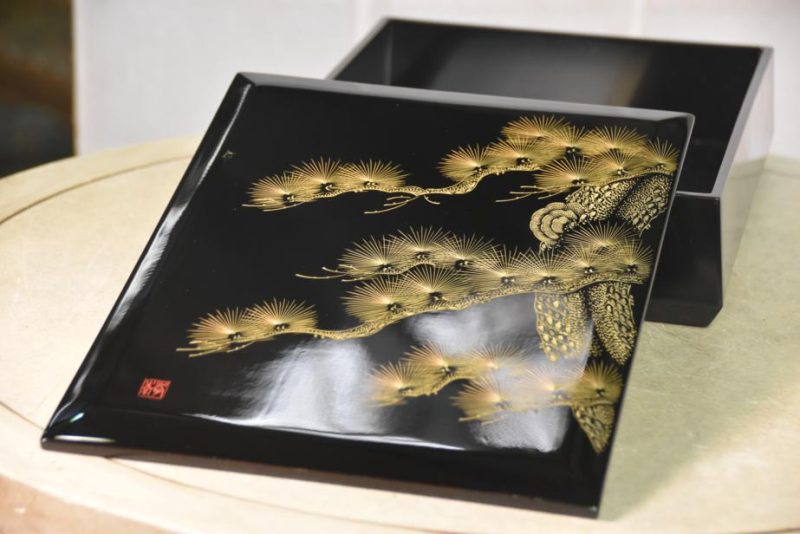 Japanese Lacquered Letter Box - Image 9