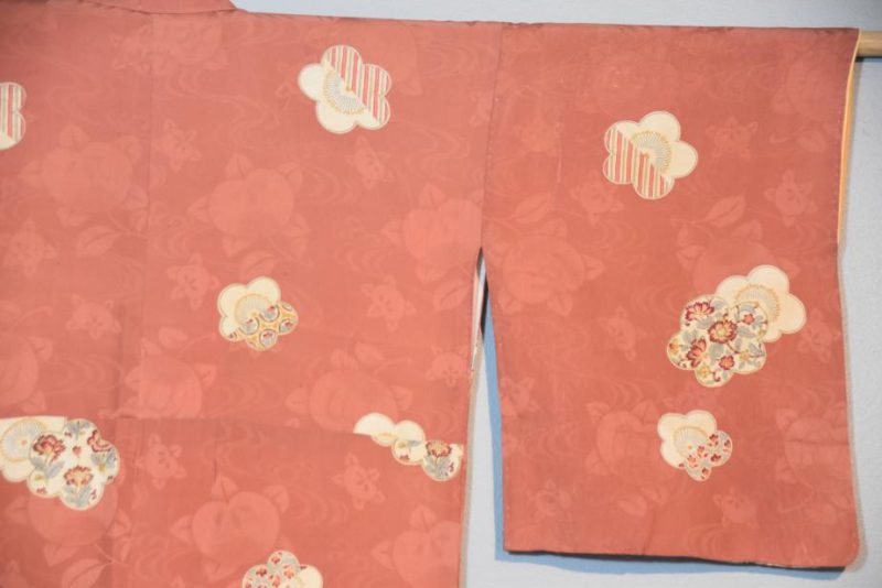Silk Vintage Jacquard Kimono - Image 2