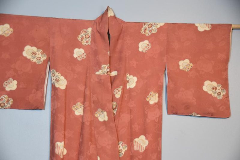 Silk Vintage Jacquard Kimono - Image 5