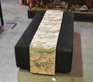 Japanese Phoenix Obi Sash Table Runner